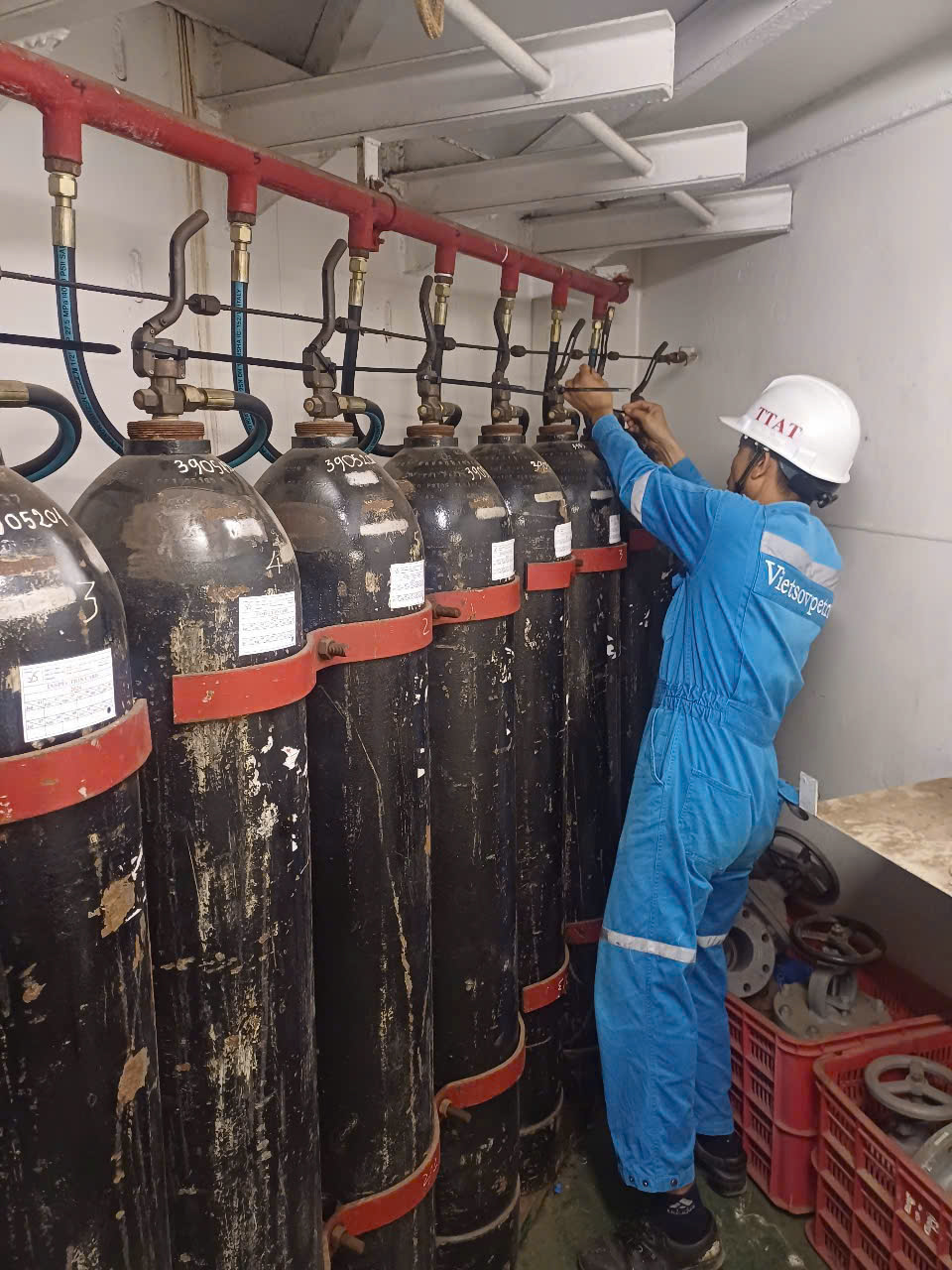 TTAT Vietsov - Trung tâm An toàn và Bảo vệ Môi trường Vietsovpetro Dịch vụ kiểm tra, bảo dưỡng hệ thống PCCC – Từ thiết bị đơn lẻ đến toàn bộ hệ thống