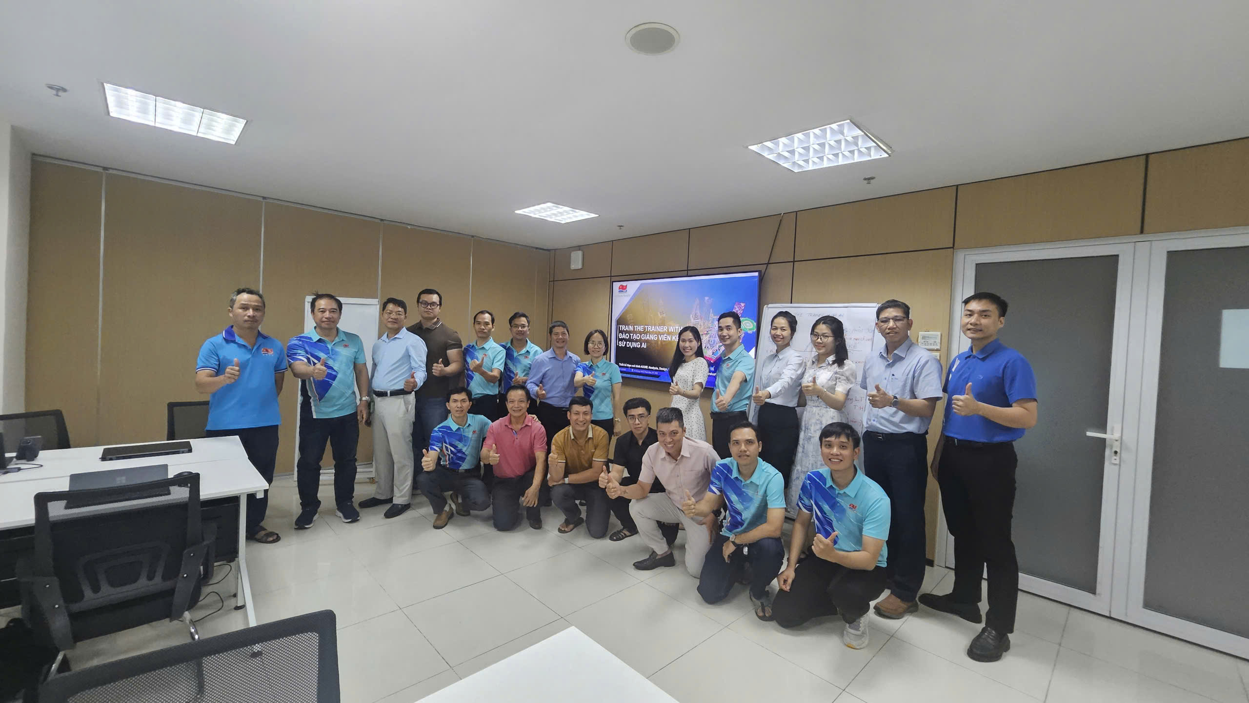 TTAT Vietsov - Trung tâm An toàn và Bảo vệ Môi trường Vietsovpetro TRAIN THE TRAINER WITH AI - Khóa Đào Tạo Giảng Viên Theo Chuẩn ADDIE, Ứng Dụng Toàn Diện Trí Tuệ Nhân Tạo