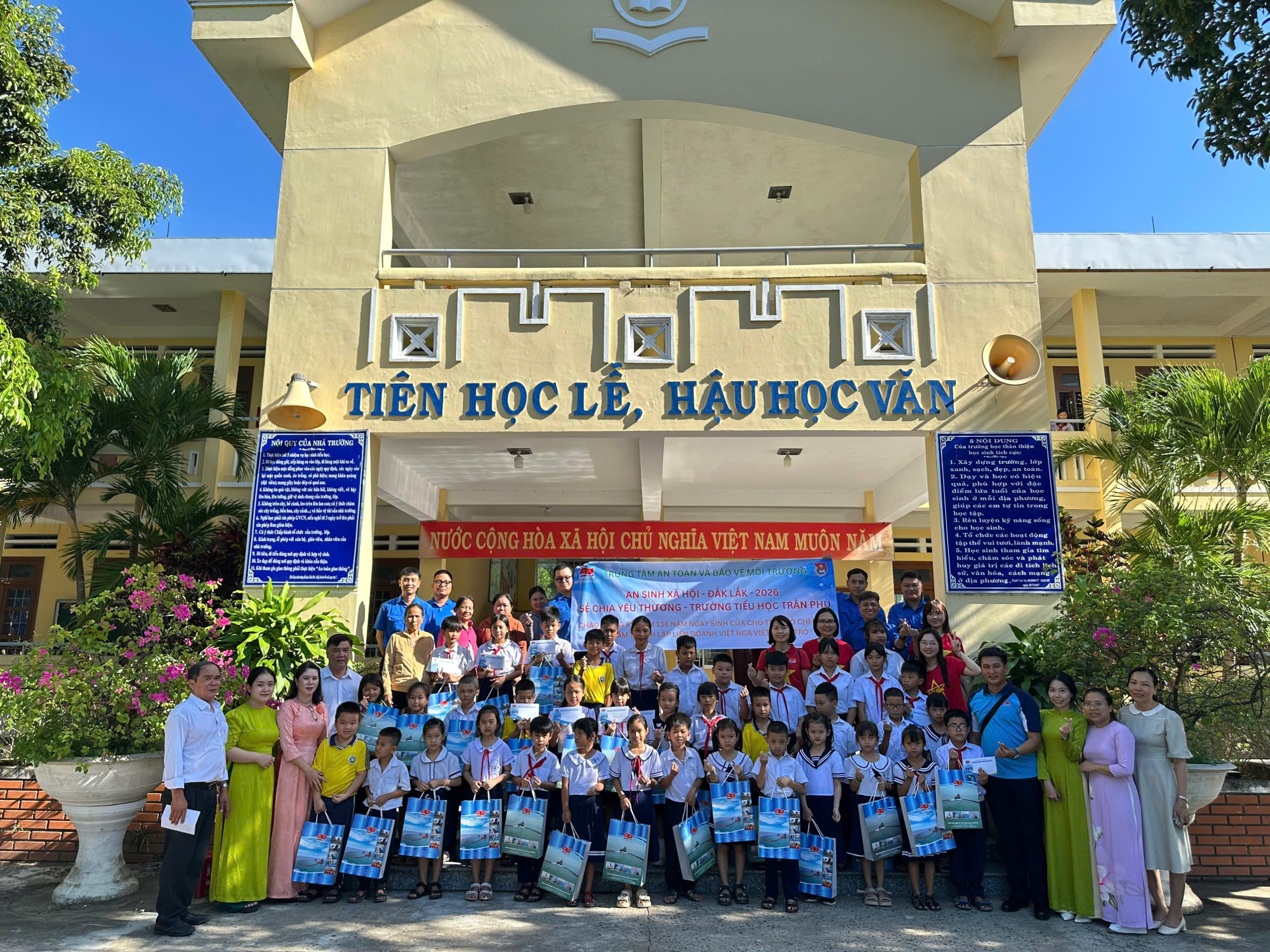 TTAT Vietsov - Trung tâm An toàn và Bảo vệ Môi trường Vietsovpetro Hành Trình Về Nguồn Và An Sinh Xã Hội Tại Đắk Lắk Năm 2026