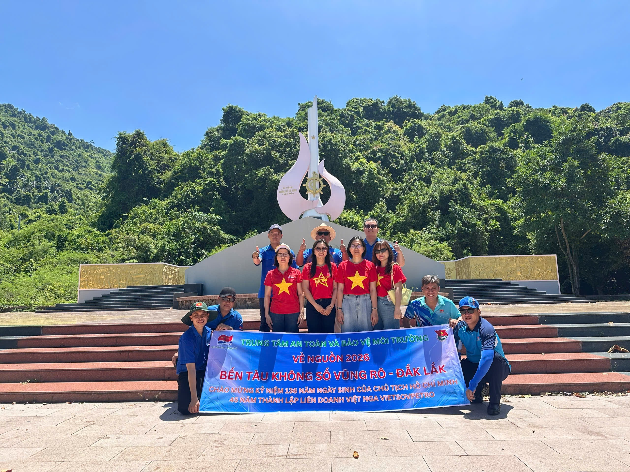 TTAT Vietsov - Trung tâm An toàn và Bảo vệ Môi trường Vietsovpetro Hành Trình Về Nguồn Và An Sinh Xã Hội Tại Đắk Lắk Năm 2026