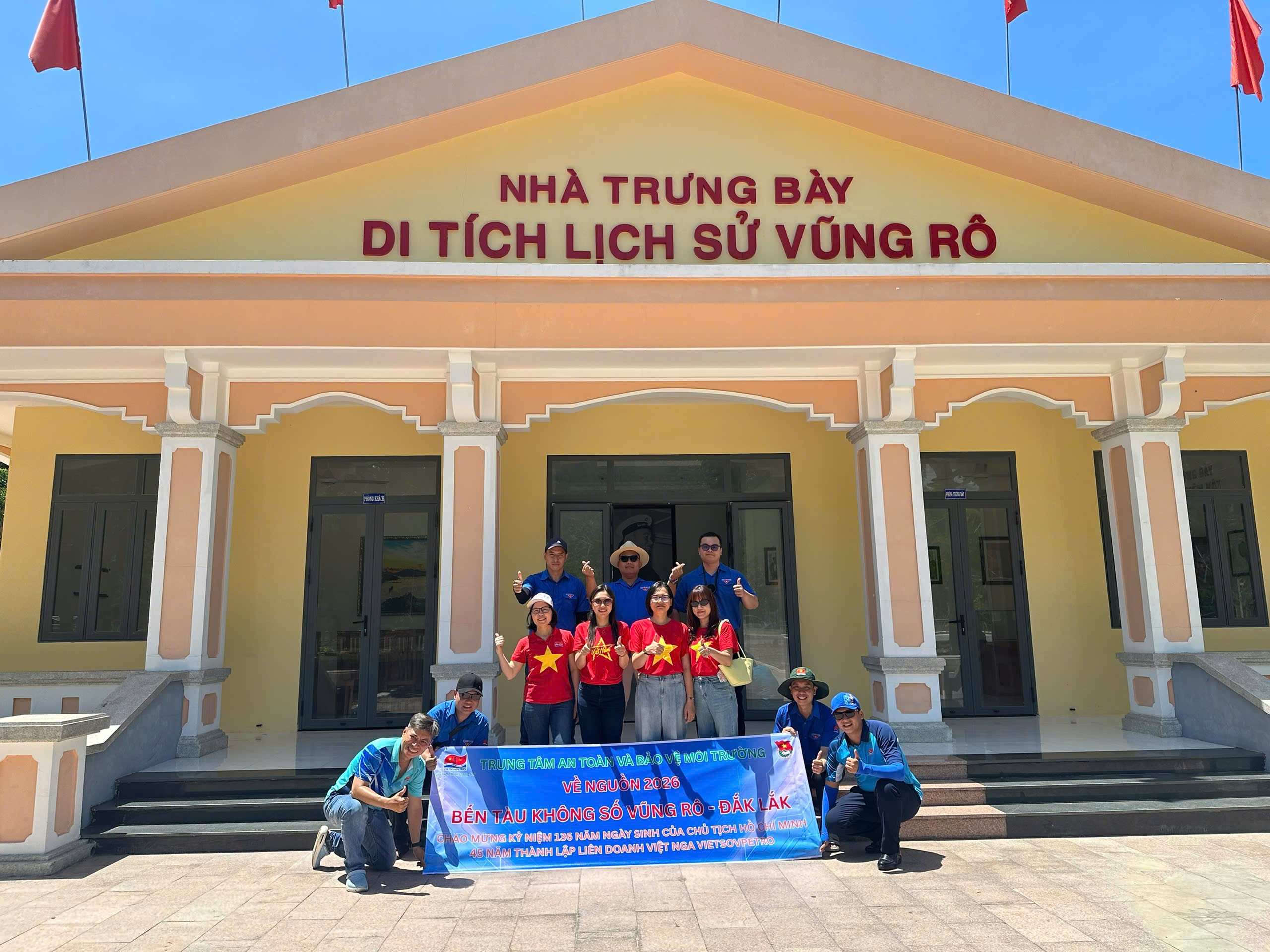 TTAT Vietsov - Trung tâm An toàn và Bảo vệ Môi trường Vietsovpetro Hành Trình Về Nguồn Và An Sinh Xã Hội Tại Đắk Lắk Năm 2026