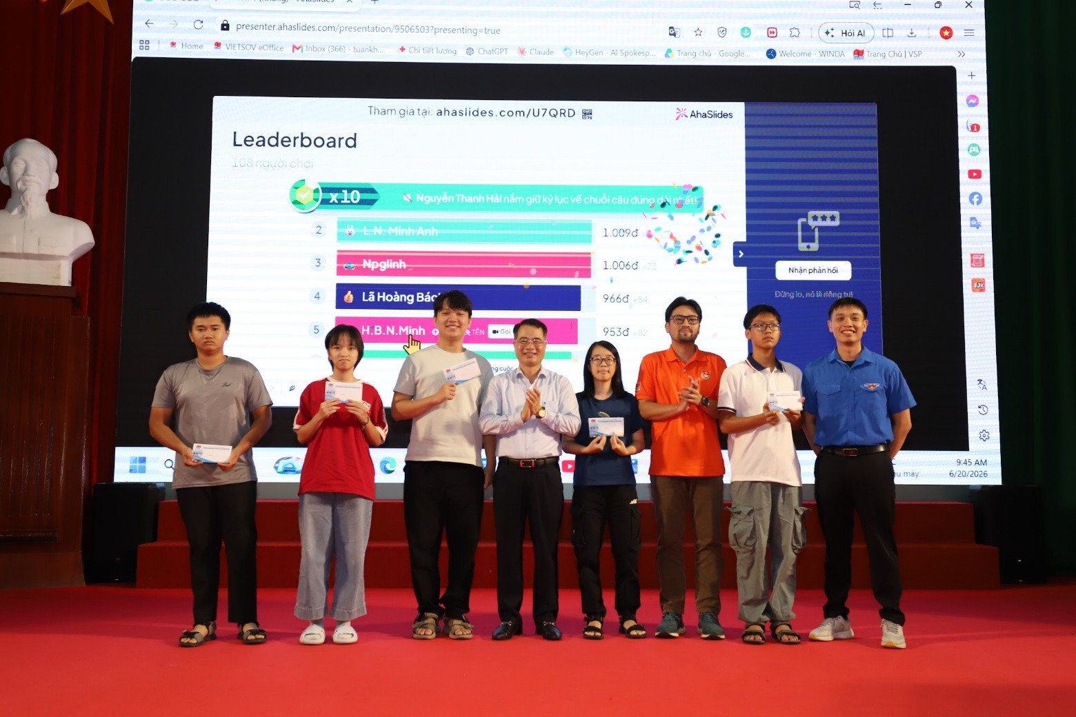 TTAT Vietsov - Trung tâm An toàn và Bảo vệ Môi trường Vietsovpetro Vietsovpetro tổ chức thành công Lớp Kỹ năng An toàn số cho 150 con CBCNV
