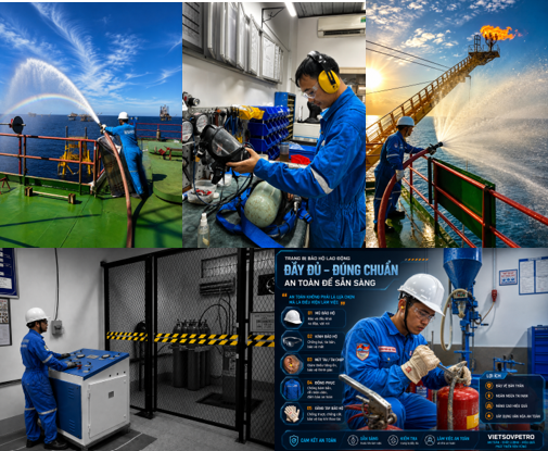 TTAT Vietsov - Trung tâm An toàn và Bảo vệ Môi trường Vietsovpetro TTAT&BVMT đạt Giải Nhất Cuộc thi ảnh và video “Công trình Xanh, Sạch, An toàn PCCC Vietsovpetro 2026” TTAT Vietsov - Trung tâm An toàn và Bảo vệ Môi trường Vietsovpetro TTAT&BVMT đạt Giải Nhất Cuộc thi ảnh và video “Công trình Xanh, Sạch, An toàn PCCC Vietsovpetro 2026”